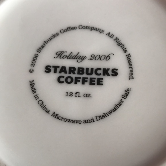 Bundle of Starbucks bear plush and star plate - Picture 5 of 8